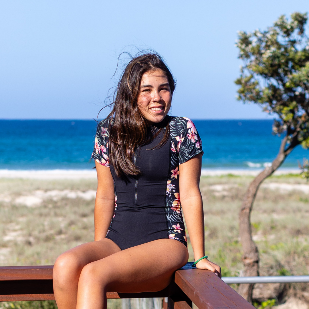 Indie Teen Short Sleeve Period Swimsuit