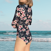 Layla Ladies Long Sleeve One Piece Period Swimsuit