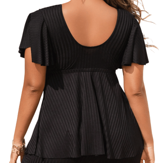 Celine Curve High Waist Period Swim Set