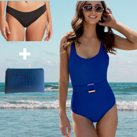 Allamanda One Piece and Brief Period Swimwear Bundle