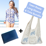 Roxie Long Sleeve Period Swimsuit & Tote Bag