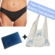 Teen Period Swim Brief & SunnyDaze Tote Bundle