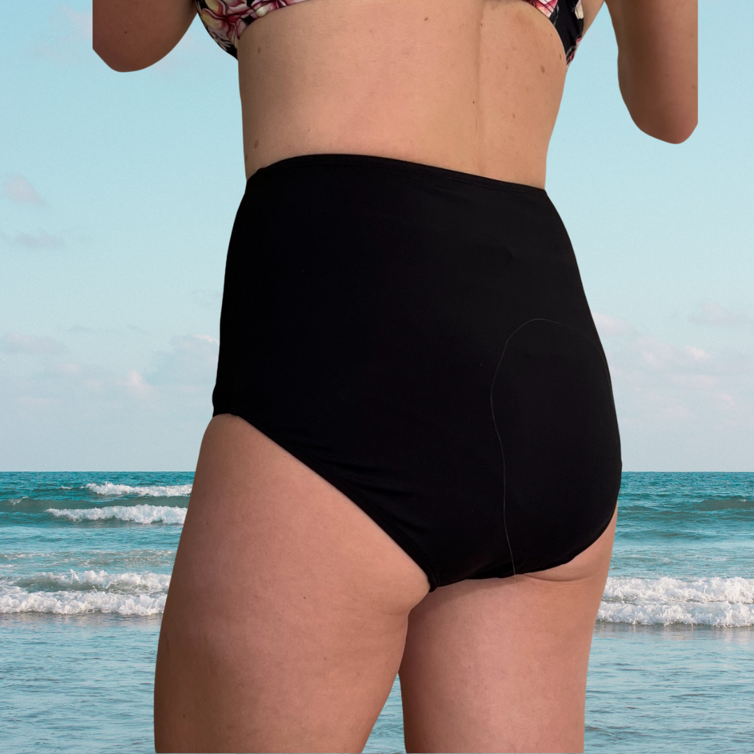 Curve Comfort High Waist Period Swim Brief