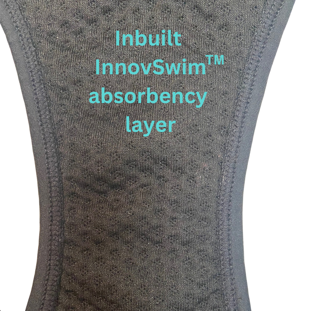 Curve Comfort High Waist Period Swim Brief