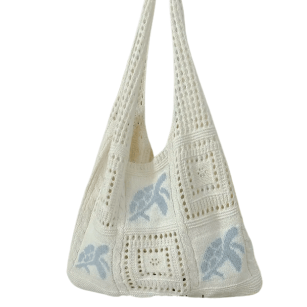 SunnyDaze Crochet Tote Bag