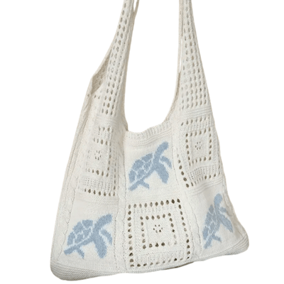 SunnyDaze Crochet Tote Bag