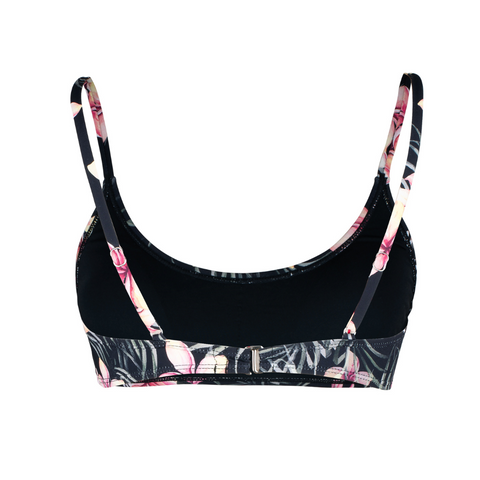 Lokelani Floral Bikini Crop Top