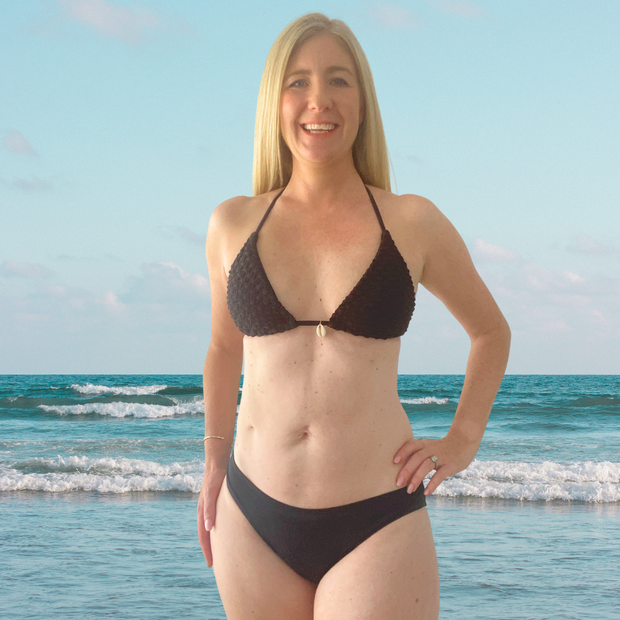 Shoreline Period Swim Bikini Set