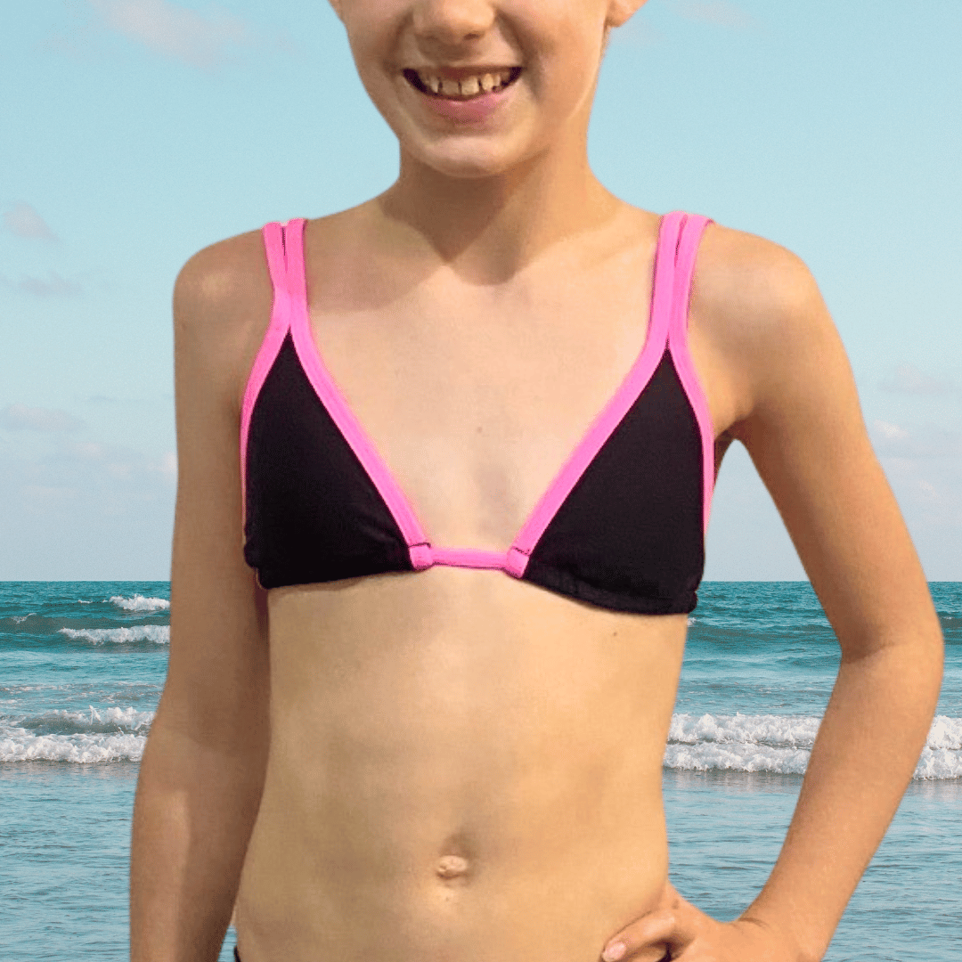 Pink Reef Teen Bikini Period Swim Set