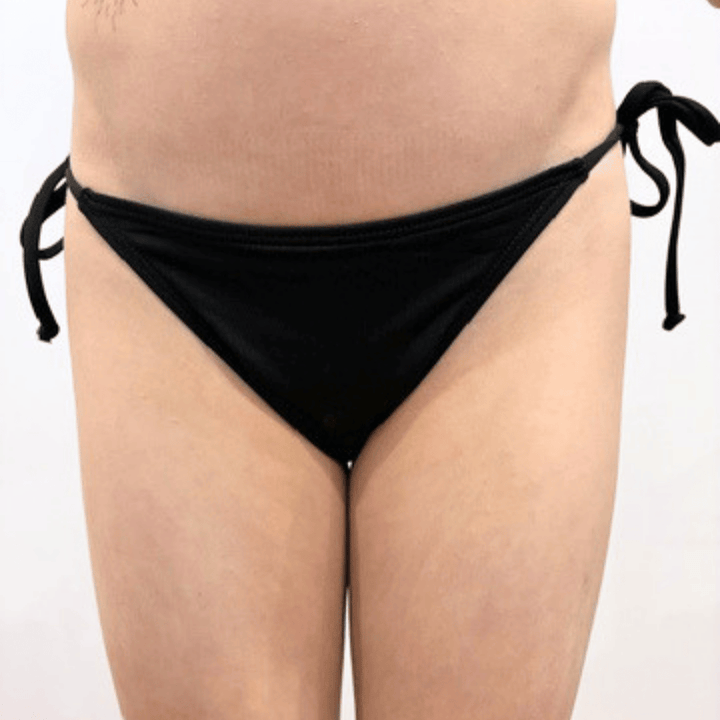 Azure Teen Tie Up Period Swim Brief