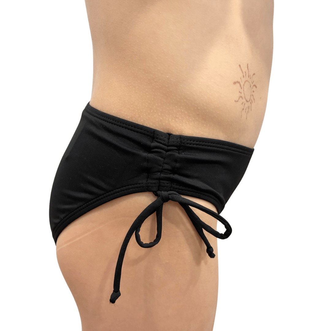 Azure Teen Side Tie Period Swim Brief