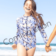 Roxie Teen Long Sleeve One Piece Period Swimsuit