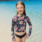 Summer Daze Teen Rashie & Period Swim Brief Set
