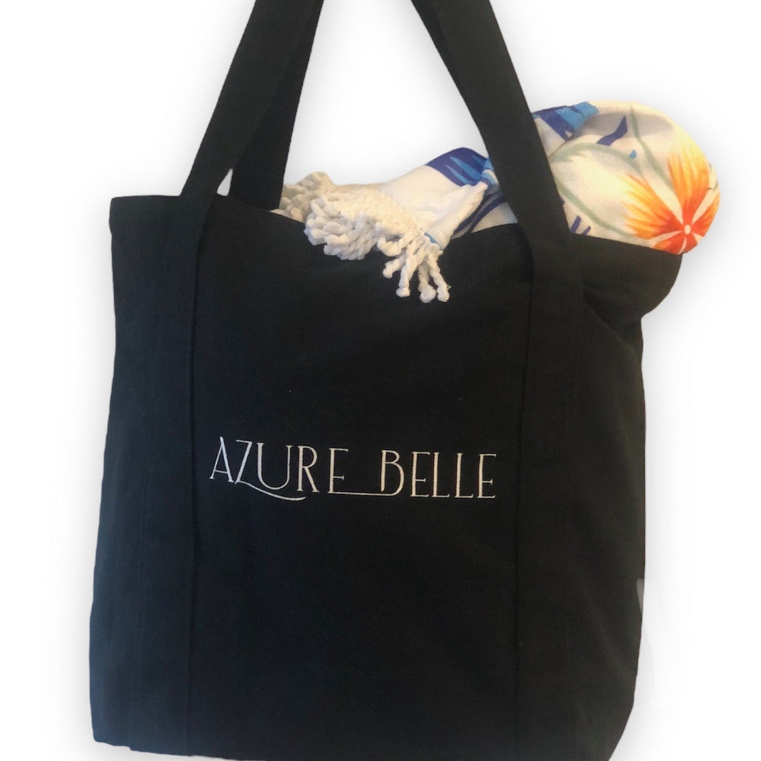 Teen Holiday Gift Set - long sleeve swimsuit, brief, tote bag, neoprene pouch