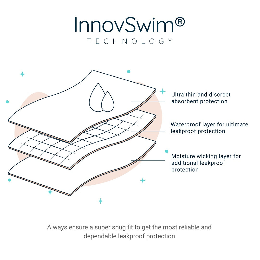 Indie Teen Short Sleeve Period Swimsuit